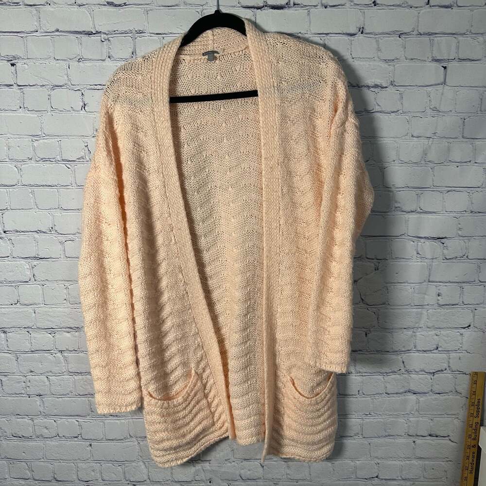 Charlotte Russe Light Pink Cardigan - Picture 1 of 4